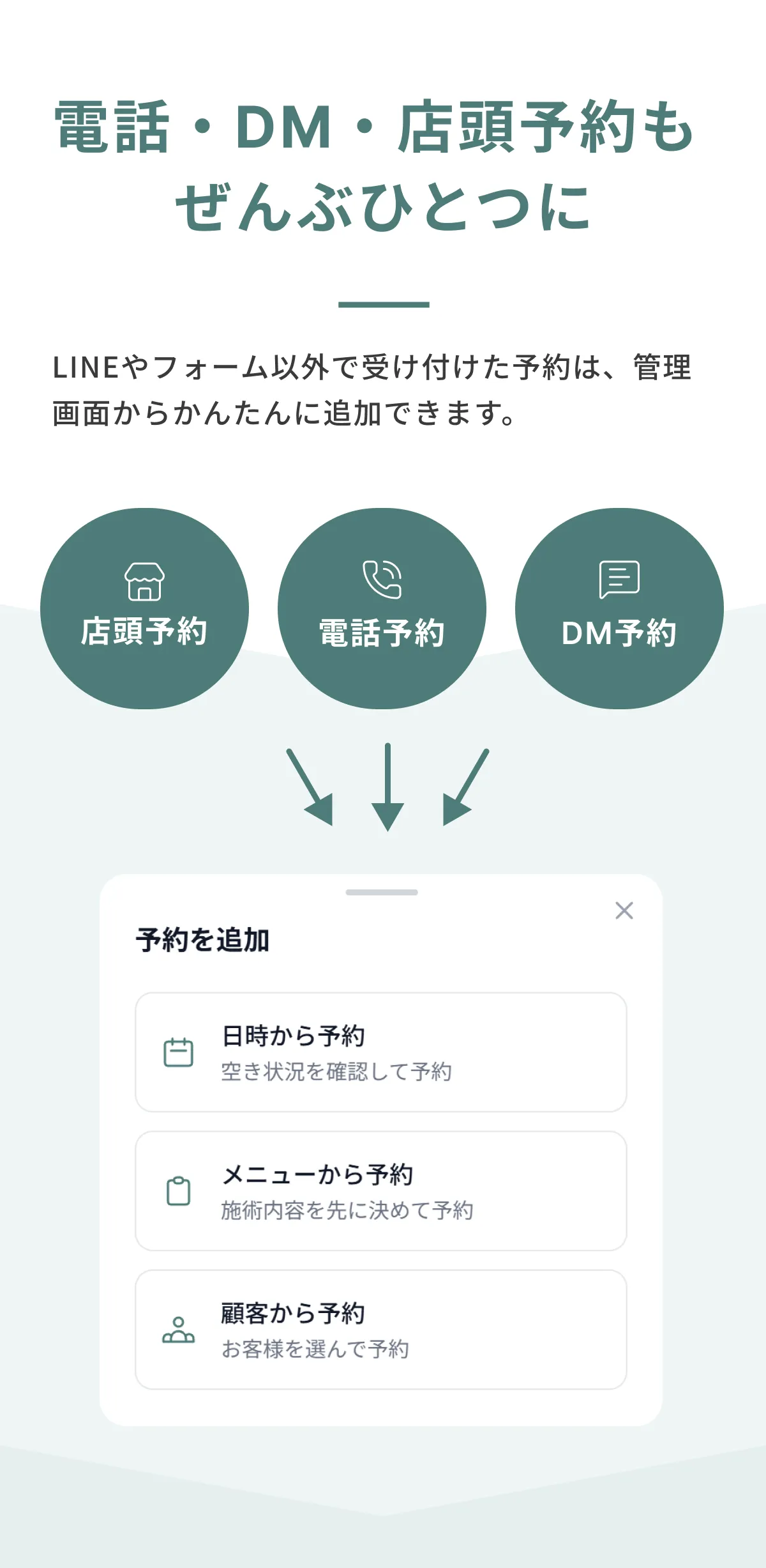LINE予約 3